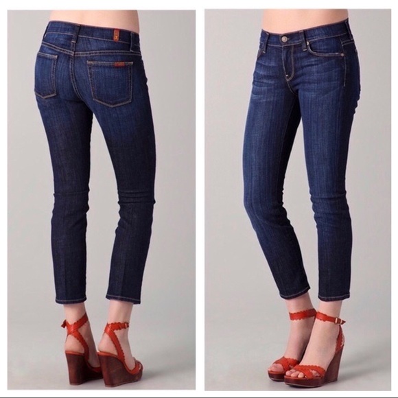 7 For All Mankind Denim - 7 for all Mankind Slim Straight Sz 30